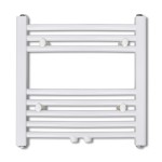 Radiator baie prosoape încălzire centrală 480x480 mm conector lateral