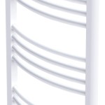 Radiator port-prosop încălzire centrală baie, curbat, 600 x 1160 mm Radiator port-prosop încălzire centrală baie, curbat, 600 x 1160 mm