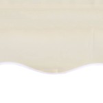 vidaXL Pânză de copertină, crem, 4 x 3 m, (cadrul nu este inclus) vidaXL Pânză de copertină, crem, 4 x 3 m, (cadrul nu este inclus)