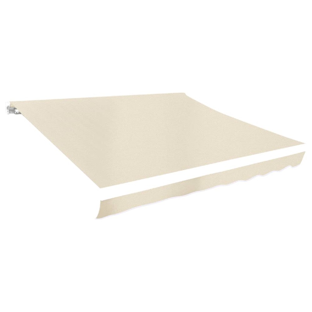 vidaXL Pânză de copertină, crem, 6 x 3 m, (cadrul nu este inclus)