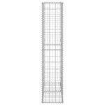 vidaXL Coș gabion cu capace, sârmă galvanizată, 150 x 100 x 30 cm