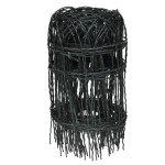 vidaXL Gard delimitare grădină fier vopsit electrostatic 10 x 0,4 m vidaXL Gard delimitare grădină fier vopsit electrostatic 10 x 0,4 m