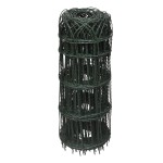 vidaXL Gard delimitare grădină fier vopsit electrostatic 10 x 0,65 m vidaXL Gard delimitare grădină fier vopsit electrostatic 10 x 0,65 m