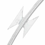 vidaXL Sârmă cu lame, rolă sârmă elicoidală, 60 m, oțel galvanizat vidaXL Sârmă cu lame, rolă sârmă elicoidală, 60 m, oțel galvanizat