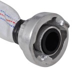 vidaXL Furtun de incendiu plat, cu racorduri D-Storz 1 inci, 20 m