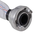 vidaXL Furtun de incendiu plat, cu racorduri D-Storz 1 inci, 30 m