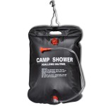 Duș de tabără, duș solar baie de exterior, 20 L, 2 buc Duș de tabără, duș solar baie de exterior, 20 L, 2 buc