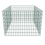 vidaXL Recipient compost de grădină, 100 x 100 x 70 cm, plasă pătrată vidaXL Recipient compost de grădină, 100 x 100 x 70 cm, plasă pătrată