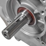 vidaXL Motor pe benzină, negru, 15 CP, 11 kW