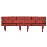 Separator de gazon cu design cărămidă, 11 buc. Separator de gazon cu design cărămidă, 11 buc.