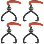 vidaXL Clește cu mâner pentru bușteni din lemn, 4 buc., PVC vidaXL Clește cu mâner pentru bușteni din lemn, 4 buc., PVC