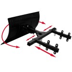 Lamă plug pentru aruncătoare de zăpadă, 80x44 cm Lamă plug pentru aruncătoare de zăpadă, 80x44 cm
