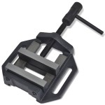 vidaXL Menghină pentru mașină de găurit, acționare manuală, 90 mm