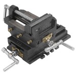 vidaXL Menghină în cruce mașină de găurit, acționare manuală, 78 mm