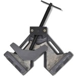 vidaXL Menghină de colț mașină de găurit, acționare manuală, 115 mm vidaXL Menghină de colț mașină de găurit, acționare manuală, 115 mm