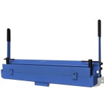 Mașină de fălțuit foi de tablă, operare manuală, 630 mm Mașină de fălțuit foi de tablă, operare manuală, 630 mm