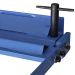 Mașină de fălțuit foi de tablă, operare manuală, 630 mm Mașină de fălțuit foi de tablă, operare manuală, 630 mm