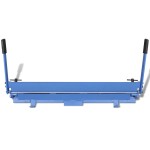 vidaXL Mașină de fălțuit foi de tablă, operare manuală, 930 mm