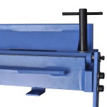 vidaXL Mașină de fălțuit foi de tablă, operare manuală, 930 mm