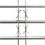 Grilaj de siguranță pentru ferestre cu 3 bare transversale 500-650 mm Grilaj de siguranță pentru ferestre cu 3 bare transversale 500-650 mm