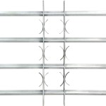 Grilaj de siguranță pentru ferestre cu 4 bare transversale 700-1050 mm Grilaj de siguranță pentru ferestre cu 4 bare transversale 700-1050 mm