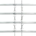 Grilaj de siguranță pentru ferestre cu 4 bare transversale 1000-1500mm Grilaj de siguranță pentru ferestre cu 4 bare transversale 1000-1500mm
