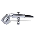 Set aerograf cu vas de sticlă, duze 0,2 / 0,3 / 0,5 mm Set aerograf cu vas de sticlă, duze 0,2 / 0,3 / 0,5 mm