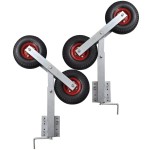 Set suport remorcă pentru barcă cu roți duble 2 buc. 59 - 84 cm Set suport remorcă pentru barcă cu roți duble 2 buc. 59 - 84 cm