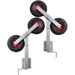 Set suport remorcă pentru barcă cu roți duble 2 buc. 59 - 84 cm Set suport remorcă pentru barcă cu roți duble 2 buc. 59 - 84 cm