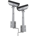 Set de 2 suporturi cu bară solidă pentru remorcă barcă 63 - 88 cm Set de 2 suporturi cu bară solidă pentru remorcă barcă 63 - 88 cm