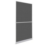 vidaXL Plasă insecte cu balamale pentru uși, alb, 100 x 215 cm vidaXL Plasă insecte cu balamale pentru uși, alb, 100 x 215 cm
