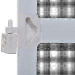 vidaXL Plasă insecte cu balamale pentru uși, alb, 100 x 215 cm vidaXL Plasă insecte cu balamale pentru uși, alb, 100 x 215 cm