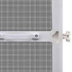 vidaXL Plasă insecte cu balamale pentru uși, alb, 100 x 215 cm vidaXL Plasă insecte cu balamale pentru uși, alb, 100 x 215 cm