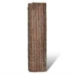 vidaXL Gard din scoarță de copac, 400 x 100 cm vidaXL Gard din scoarță de copac, 400 x 100 cm