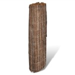 vidaXL Gard din scoarță de copac, 400 x 100 cm vidaXL Gard din scoarță de copac, 400 x 100 cm