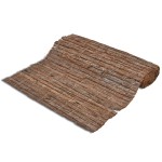vidaXL Gard din scoarță de copac, 400 x 100 cm vidaXL Gard din scoarță de copac, 400 x 100 cm