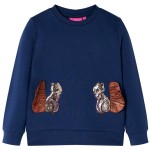 Bluzon pentru copii, bleumarin, 116 Bluzon pentru copii, bleumarin, 116