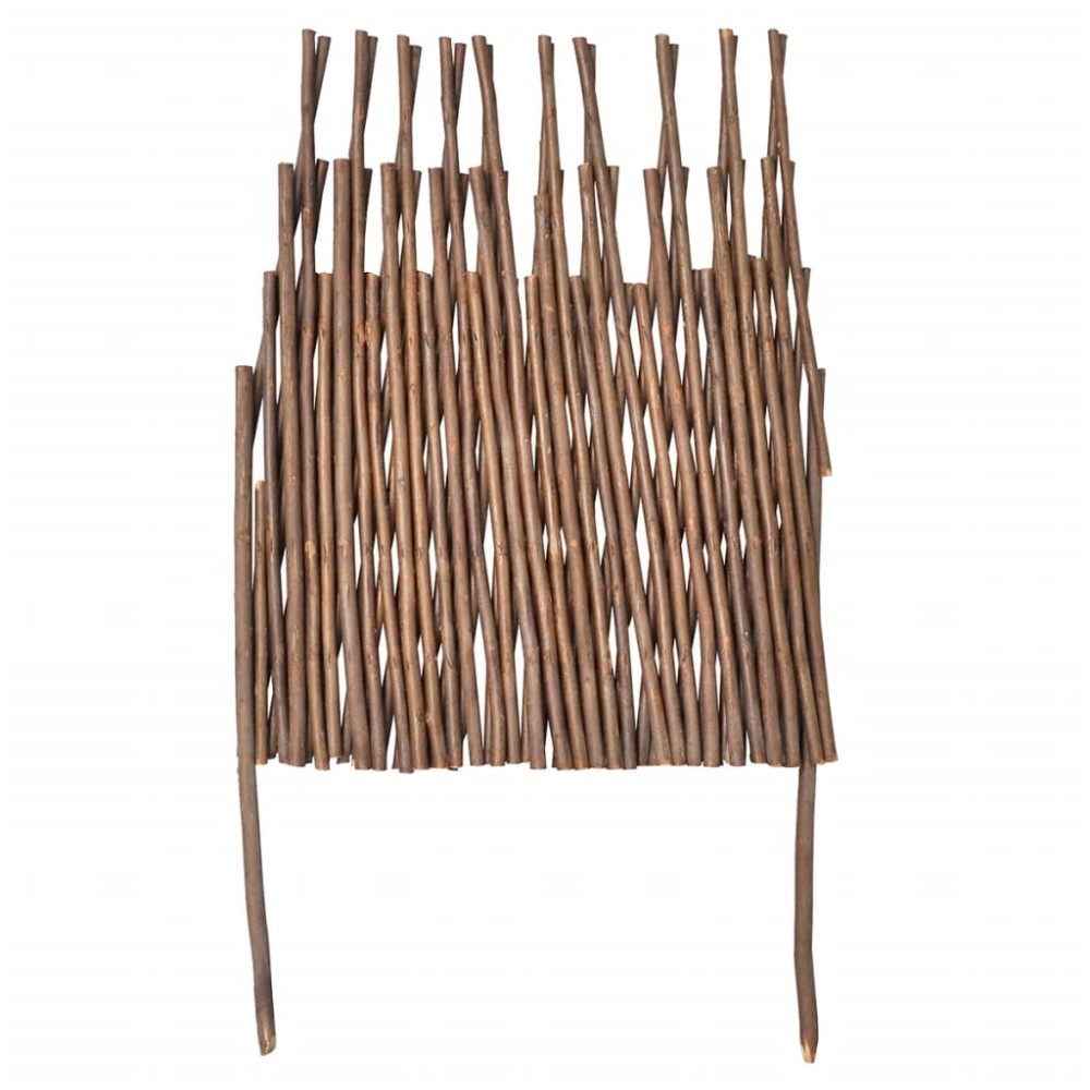 vidaXL Gard din spalier din salcie, 5 buc., 170x37 cm