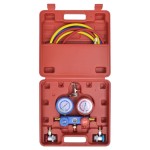 141656 Set manometru cu 2 căi în trusă de scule 141656 Set manometru cu 2 căi în trusă de scule
