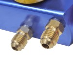 141656 Set manometru cu 4 căi, în trusă de scule 141656 Set manometru cu 4 căi, în trusă de scule
