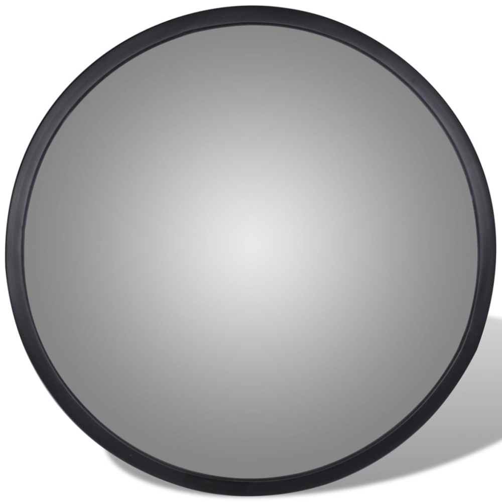 Oglindă rutieră acrilică convexă de interior 30 cm negru