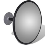 Oglindă rutieră acrilică convexă de interior 30 cm negru Oglindă rutieră acrilică convexă de interior 30 cm negru