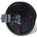vidaXL Oglindă de trafic convexă, negru, 30 cm, plastic PC de exterior vidaXL Oglindă de trafic convexă, negru, 30 cm, plastic PC de exterior