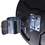 vidaXL Oglindă de trafic convexă, negru, 30 cm, plastic PC de exterior vidaXL Oglindă de trafic convexă, negru, 30 cm, plastic PC de exterior
