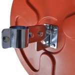 Oglindă de trafic convexă, portocaliu, 45 cm, plastic PC, de exterior Oglindă de trafic convexă, portocaliu, 45 cm, plastic PC, de exterior