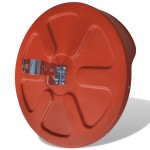 Oglindă de trafic convexă, portocaliu, 60 cm, plastic PC, de exterior Oglindă de trafic convexă, portocaliu, 60 cm, plastic PC, de exterior