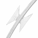 vidaXL Sârmă ghimpată BTO-22 Concertina, oțel galvanizat, 150 m vidaXL Sârmă ghimpată BTO-22 Concertina, oțel galvanizat, 150 m