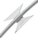 vidaXL Sârmă ghimpată BTO-22 Concertina cu lame, 60 m, oțel galvanizat vidaXL Sârmă ghimpată BTO-22 Concertina cu lame, 60 m, oțel galvanizat