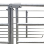 vidaXL Țarc pentru oi cu 4 panouri, oțel galvanizat, 183 x 183 x 92 cm vidaXL Țarc pentru oi cu 4 panouri, oțel galvanizat, 183 x 183 x 92 cm