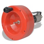 vidaXL Curățător de țevi acționat manual/cu burghiu, 8 m vidaXL Curățător de țevi acționat manual/cu burghiu, 8 m